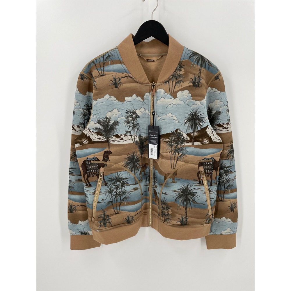 Greyson Roan Reversible Desert Print Jacket NWT Womens XL Sand Storm Modal